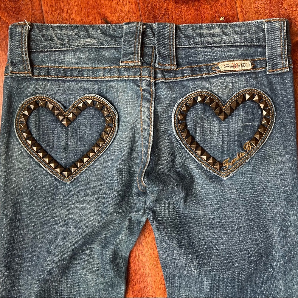 Frankie B. Famous Heart of Steel Jeans